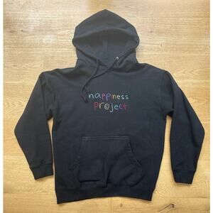 Happiness Project - Original Happiness Hoodie in Black
